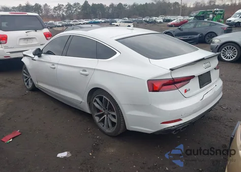 2018 Audi S5 3.0T Premium Plus из США, поврежденный, VIN WAUC4CF54JA116042